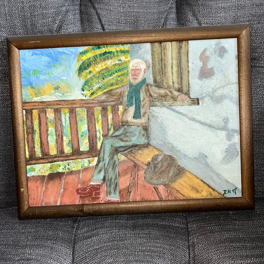 Signed Framed Painting